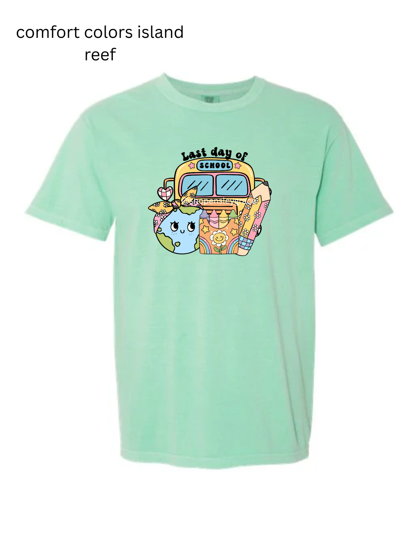 Last Day of School Bus Tee