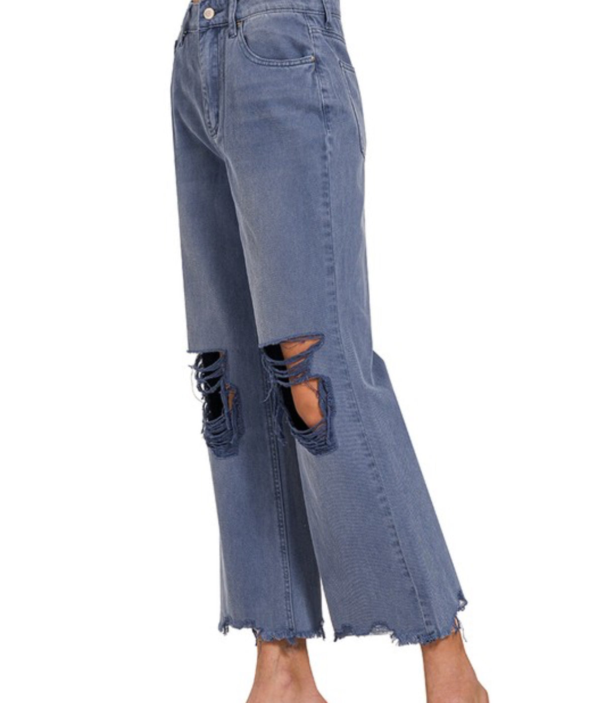 Zenana Distressed Jeans