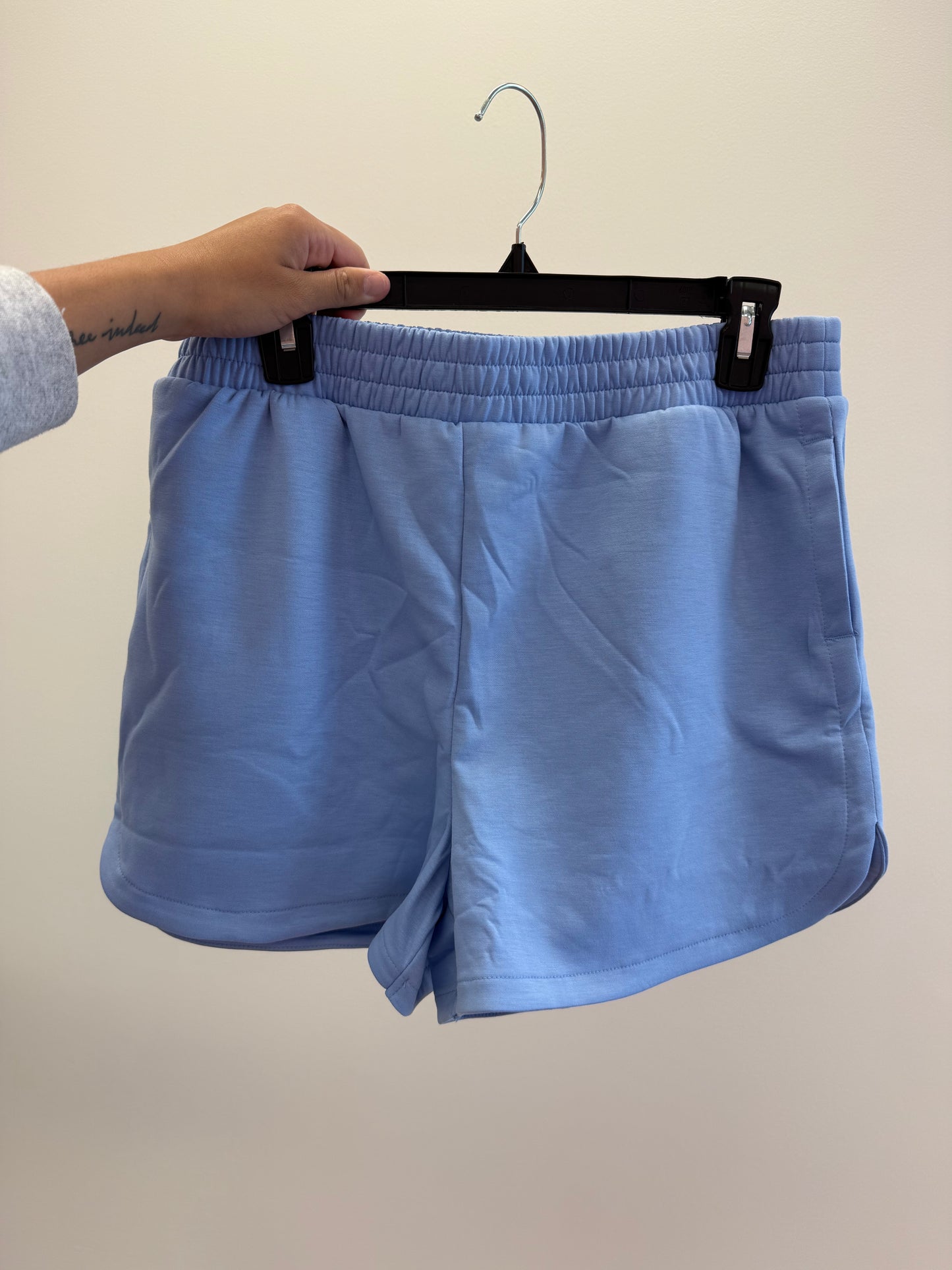 Zenana Elastic Waistband Shorts