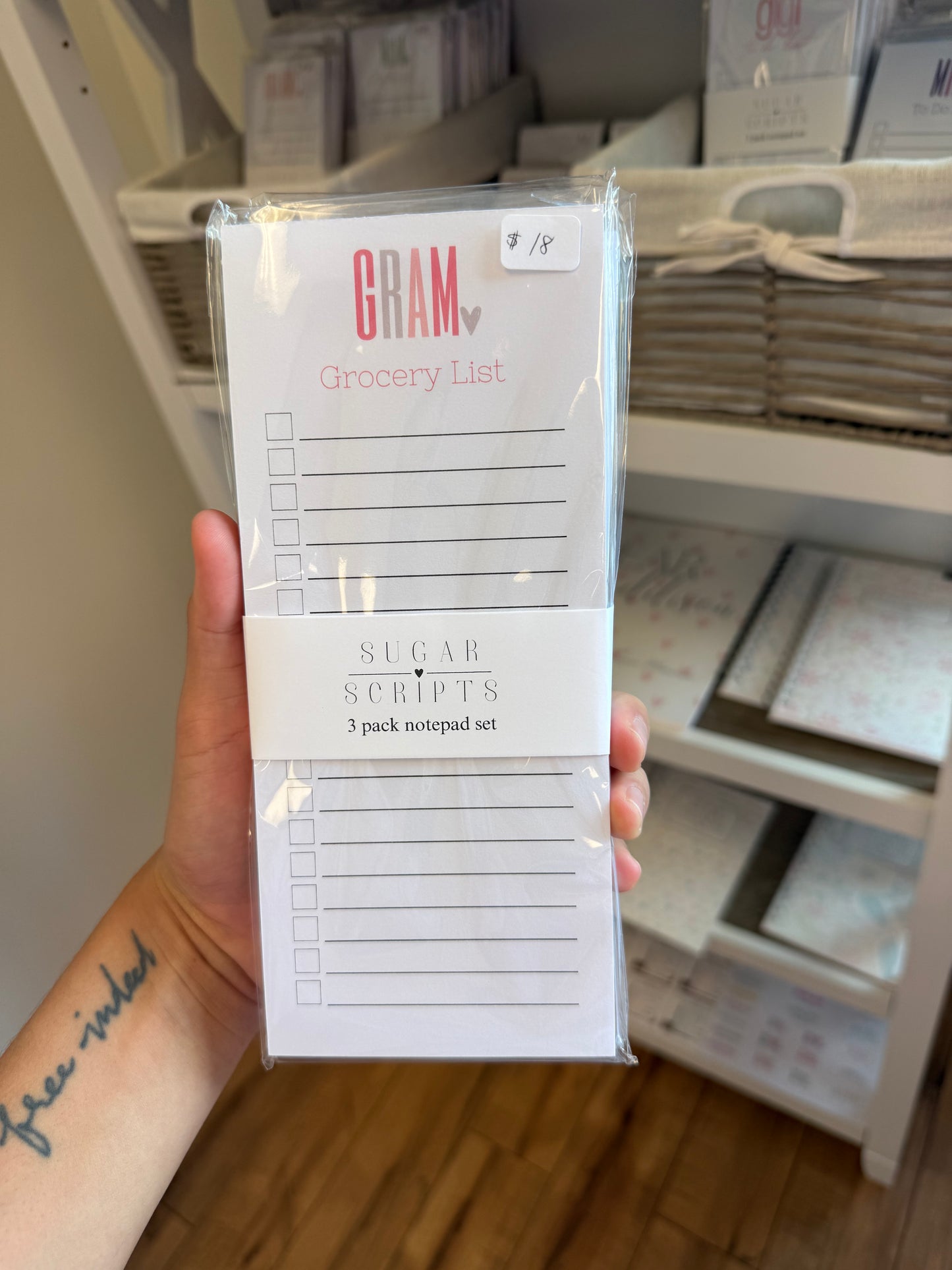 Three Pack Notepad Set