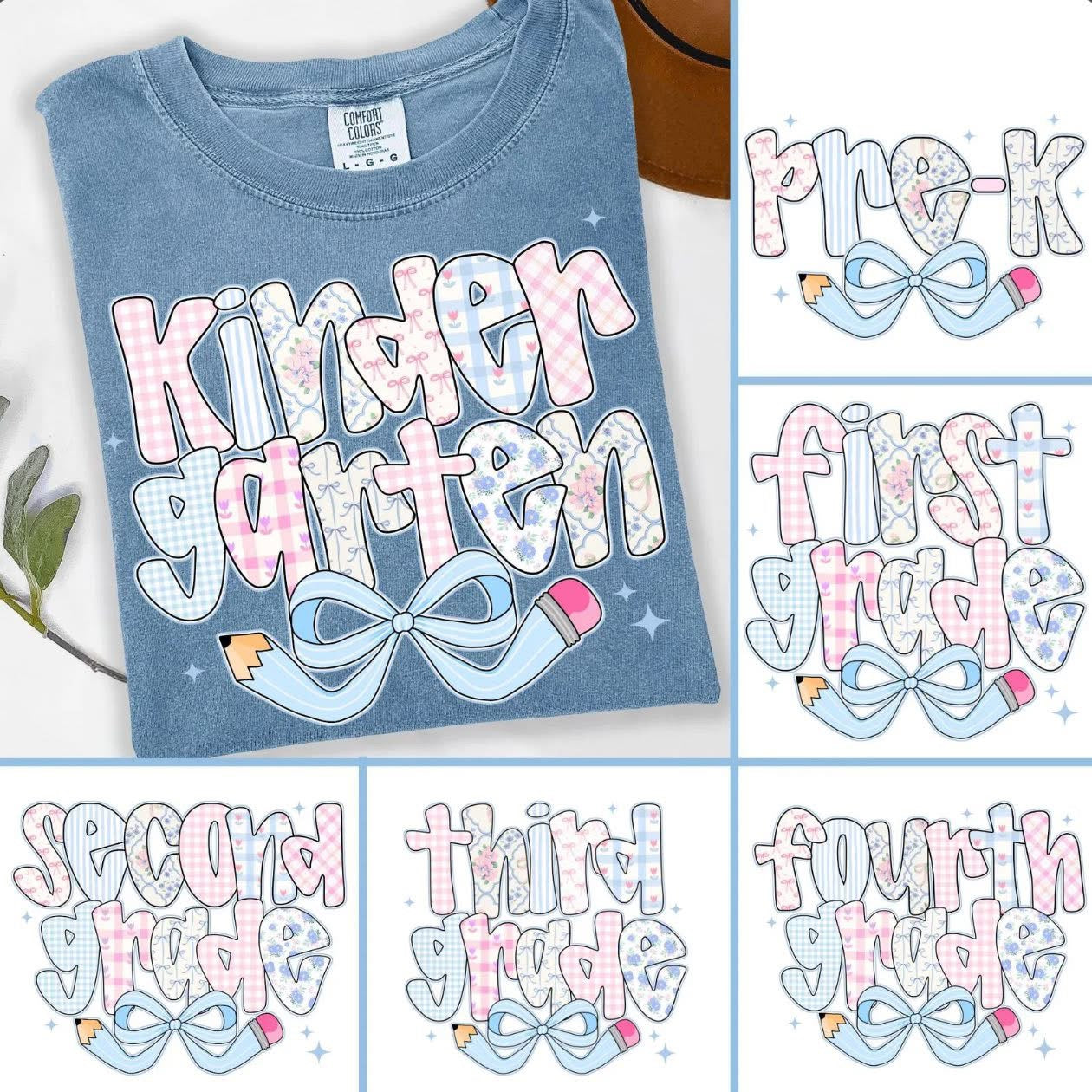 Pre-K Grade Level Pencil Bow