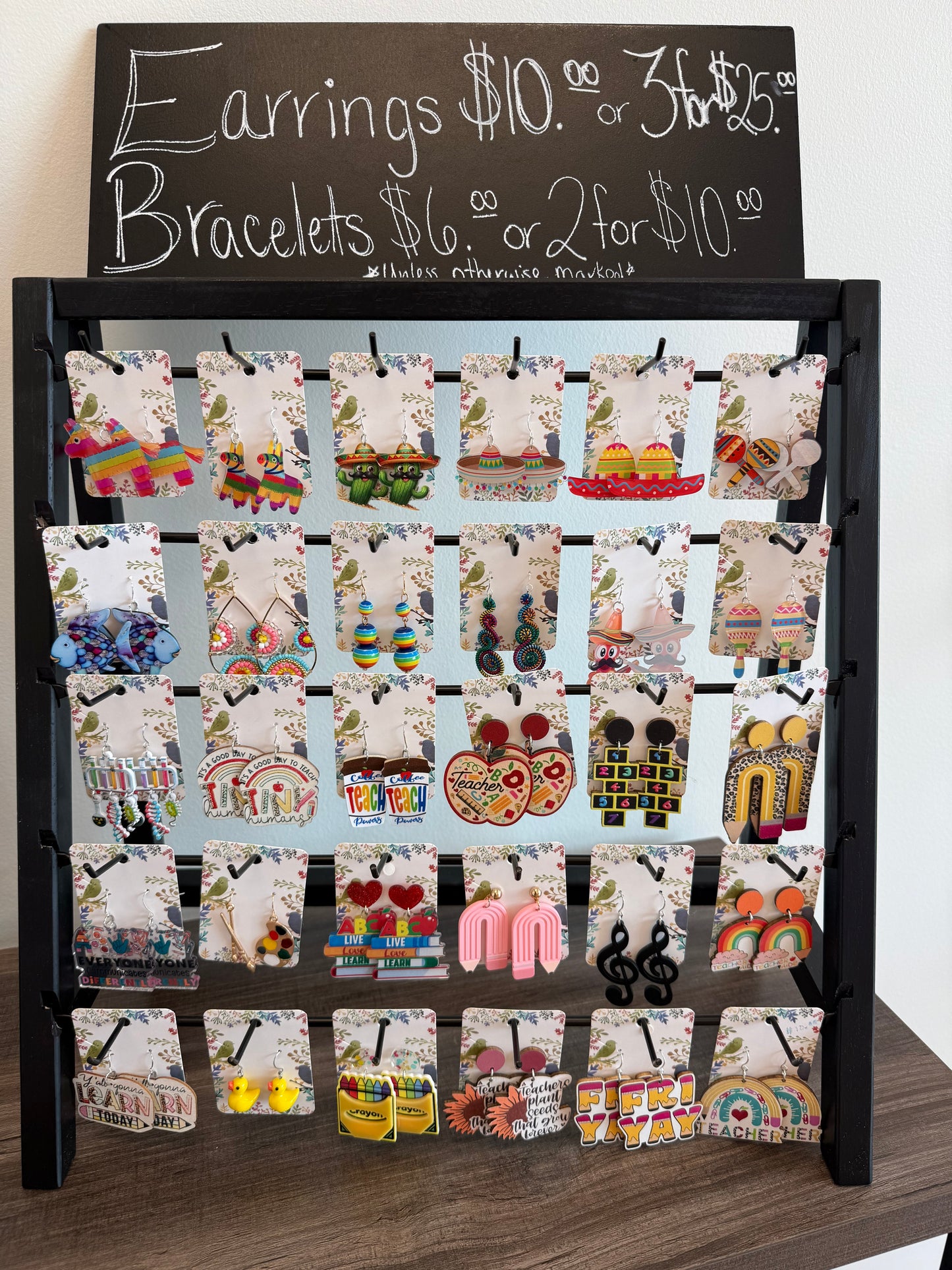 Must Bead It Bracelets and Earrings