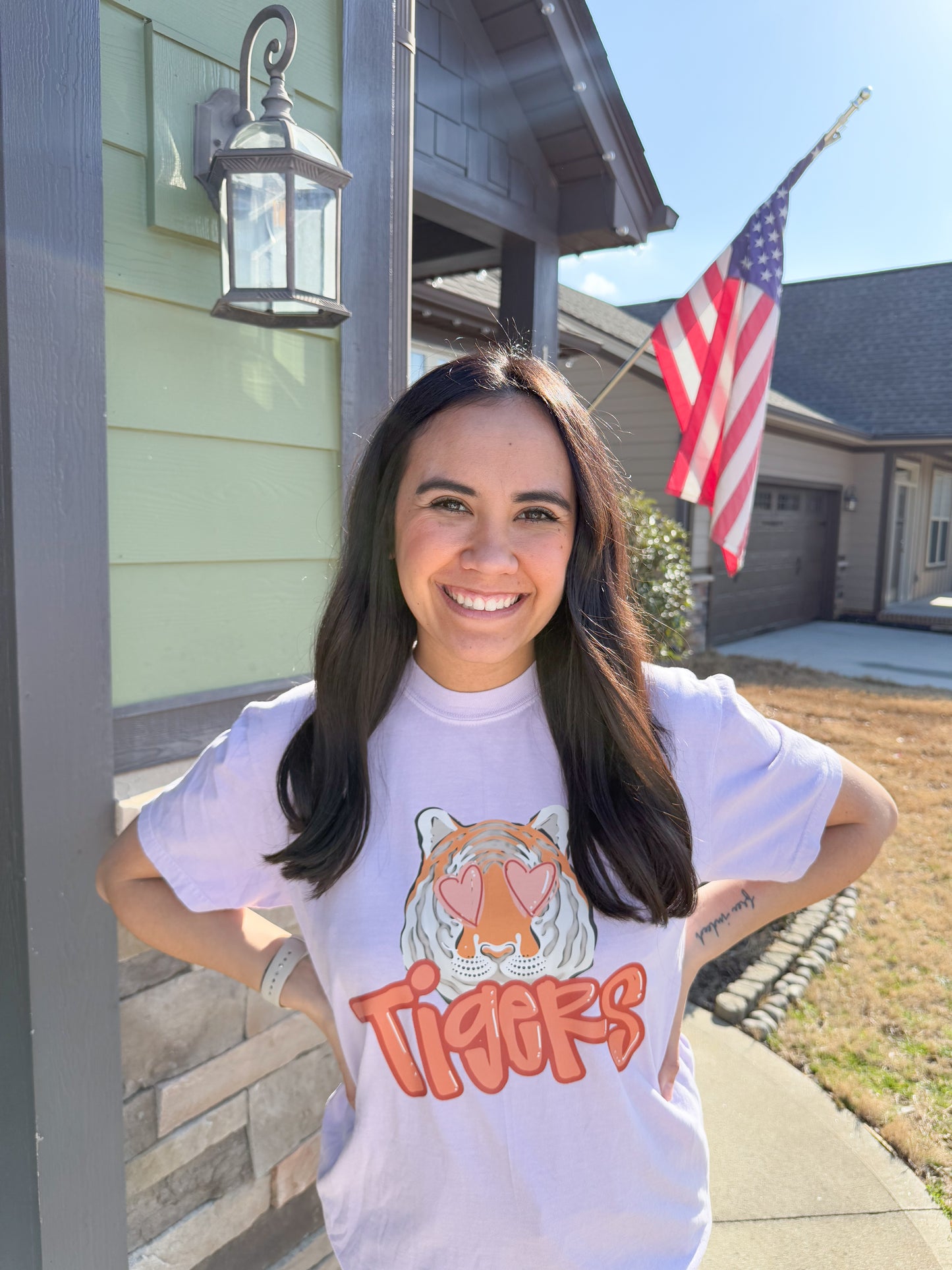 Tigers with Heart Eyes