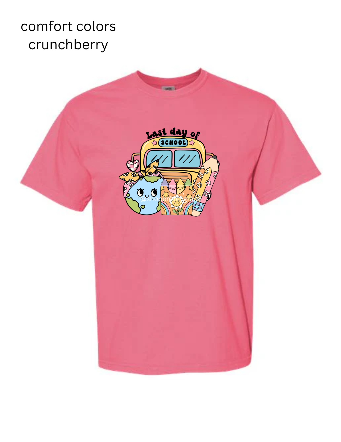 Last Day of School Bus Tee