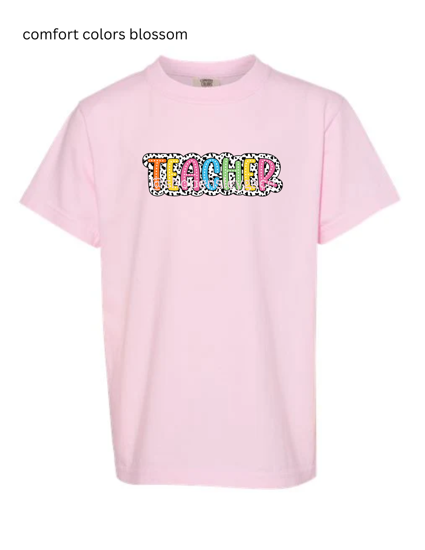 Teacher Dalmation Tee