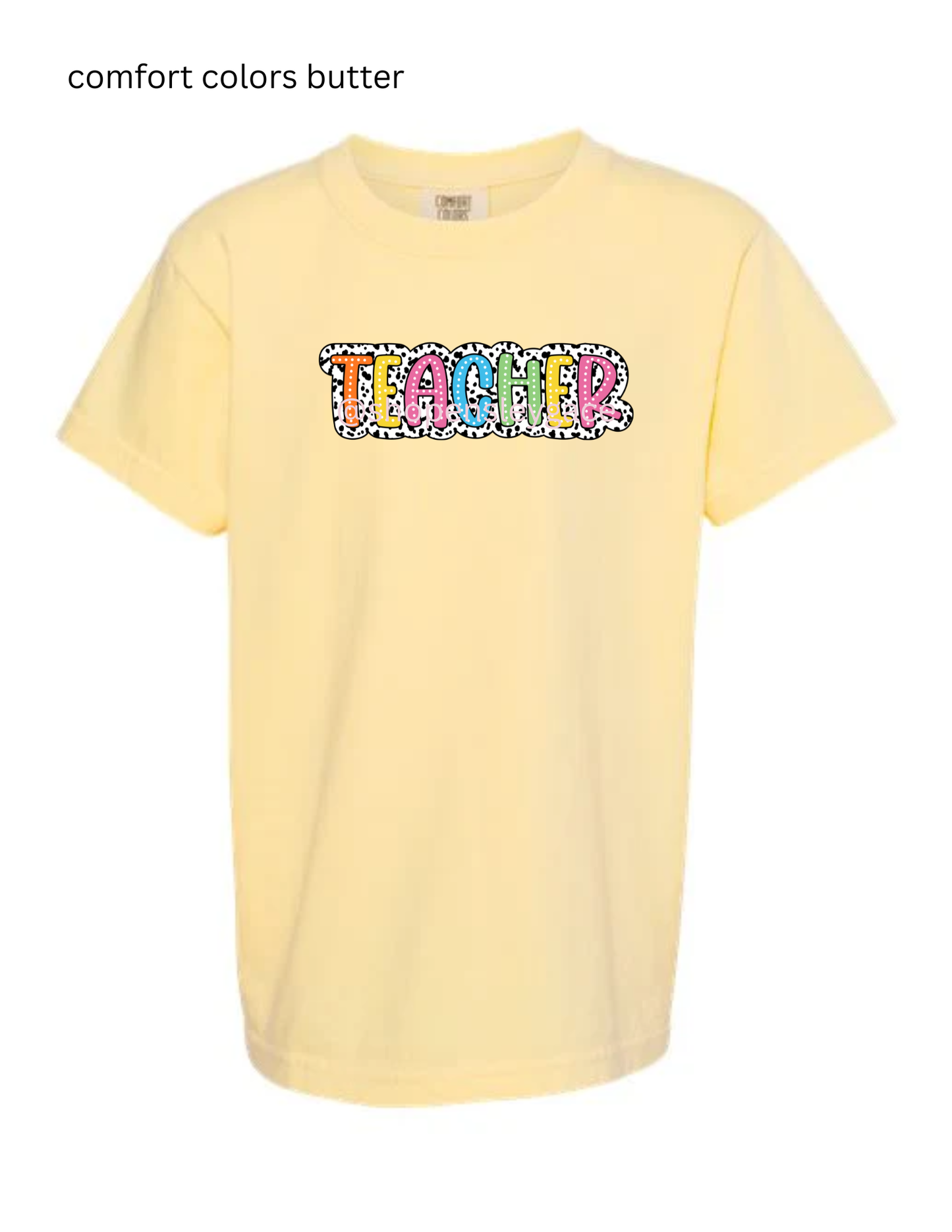 Teacher Dalmation Tee