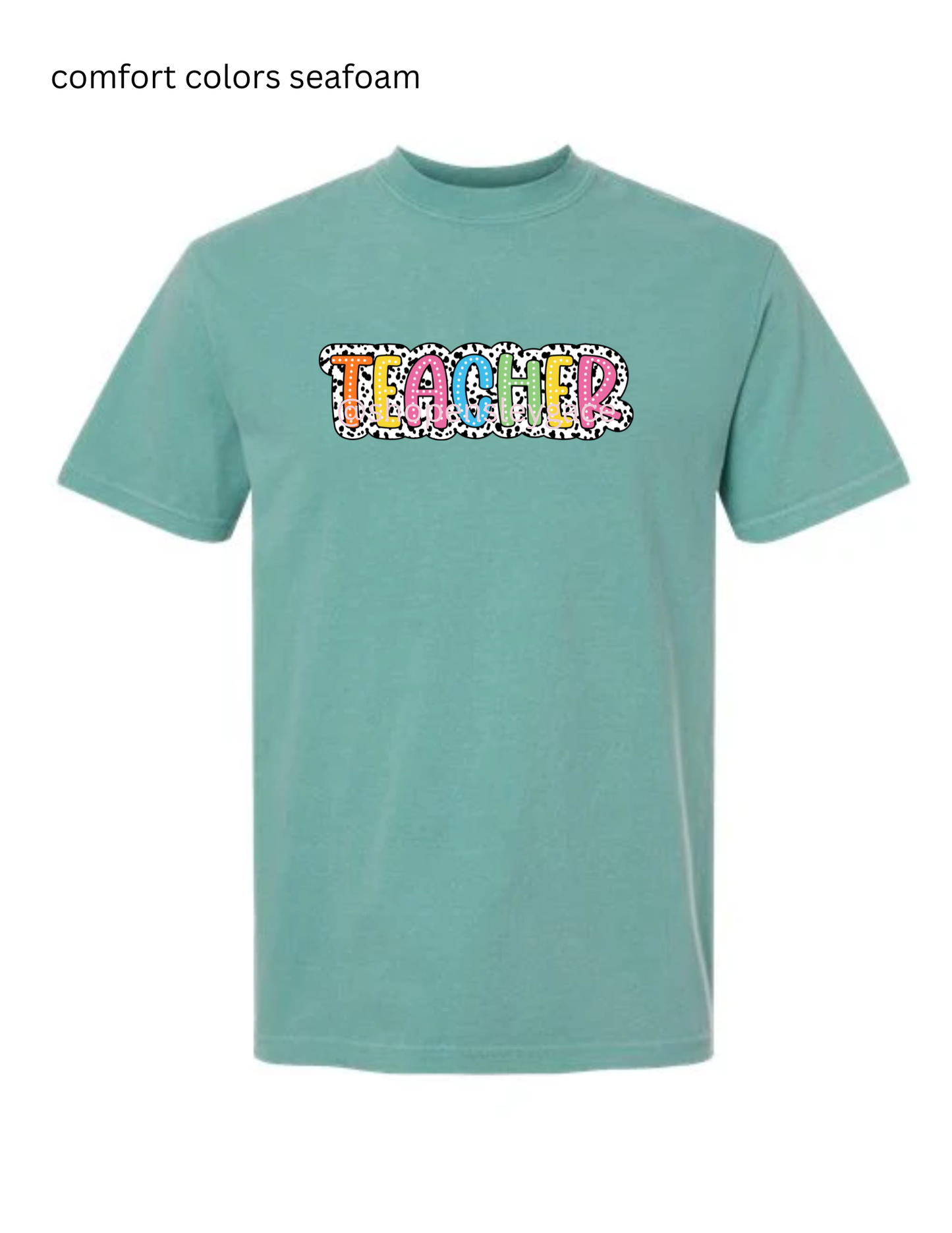 Teacher Dalmation Tee