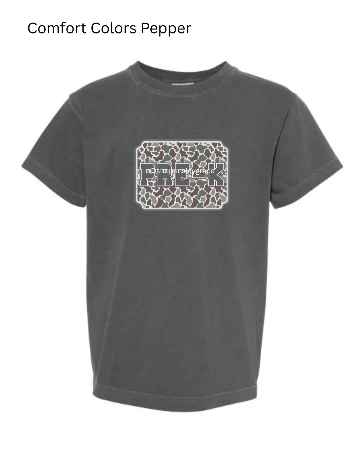 Camo Grade Level Tee