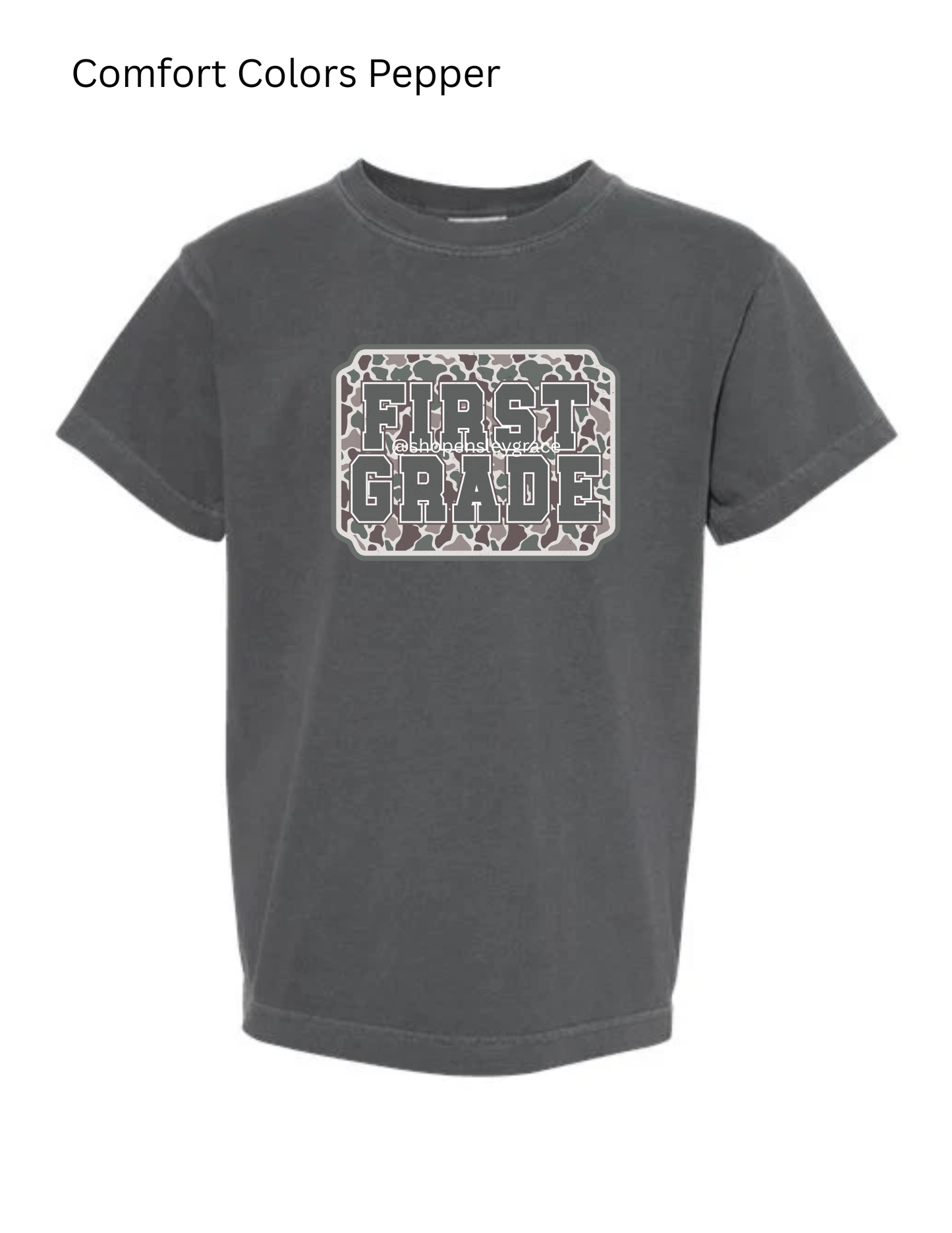 Camo Grade Level Tee