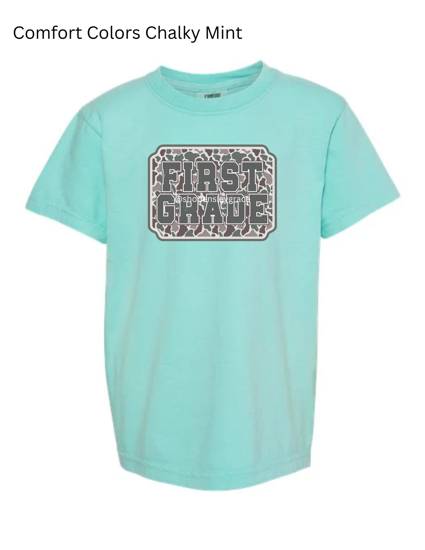 Camo Grade Level Tee