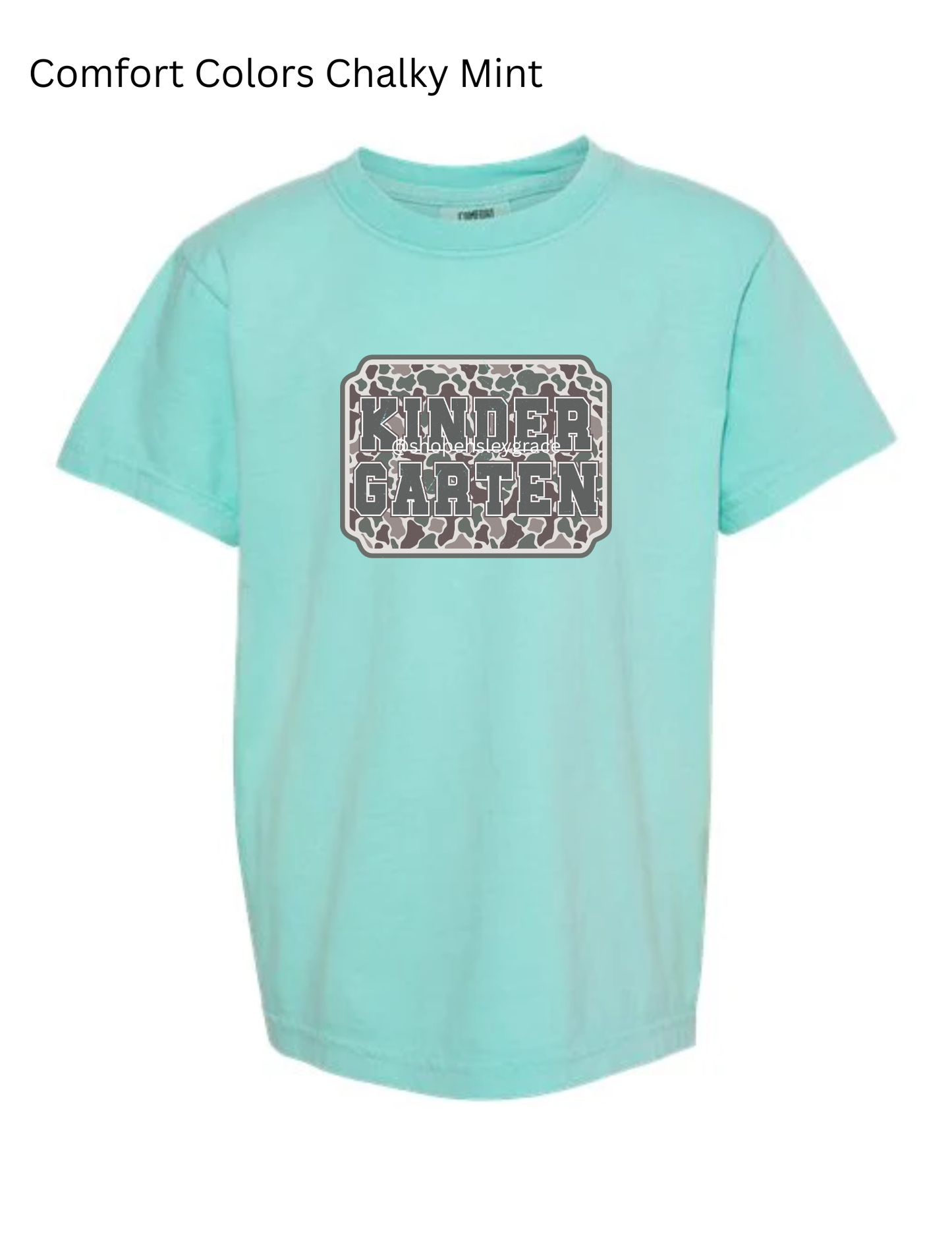 Camo Grade Level Tee
