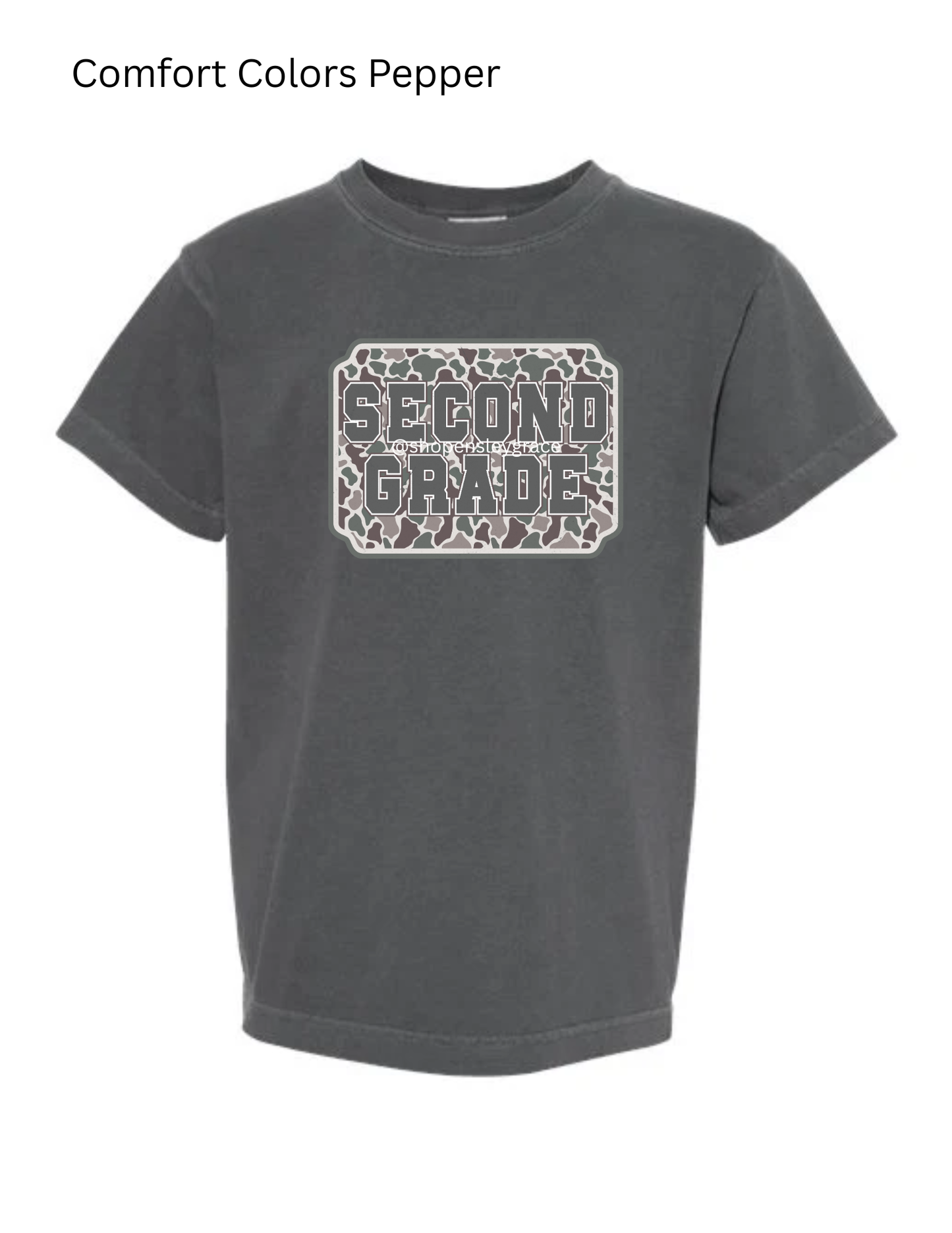 Camo Grade Level Tee