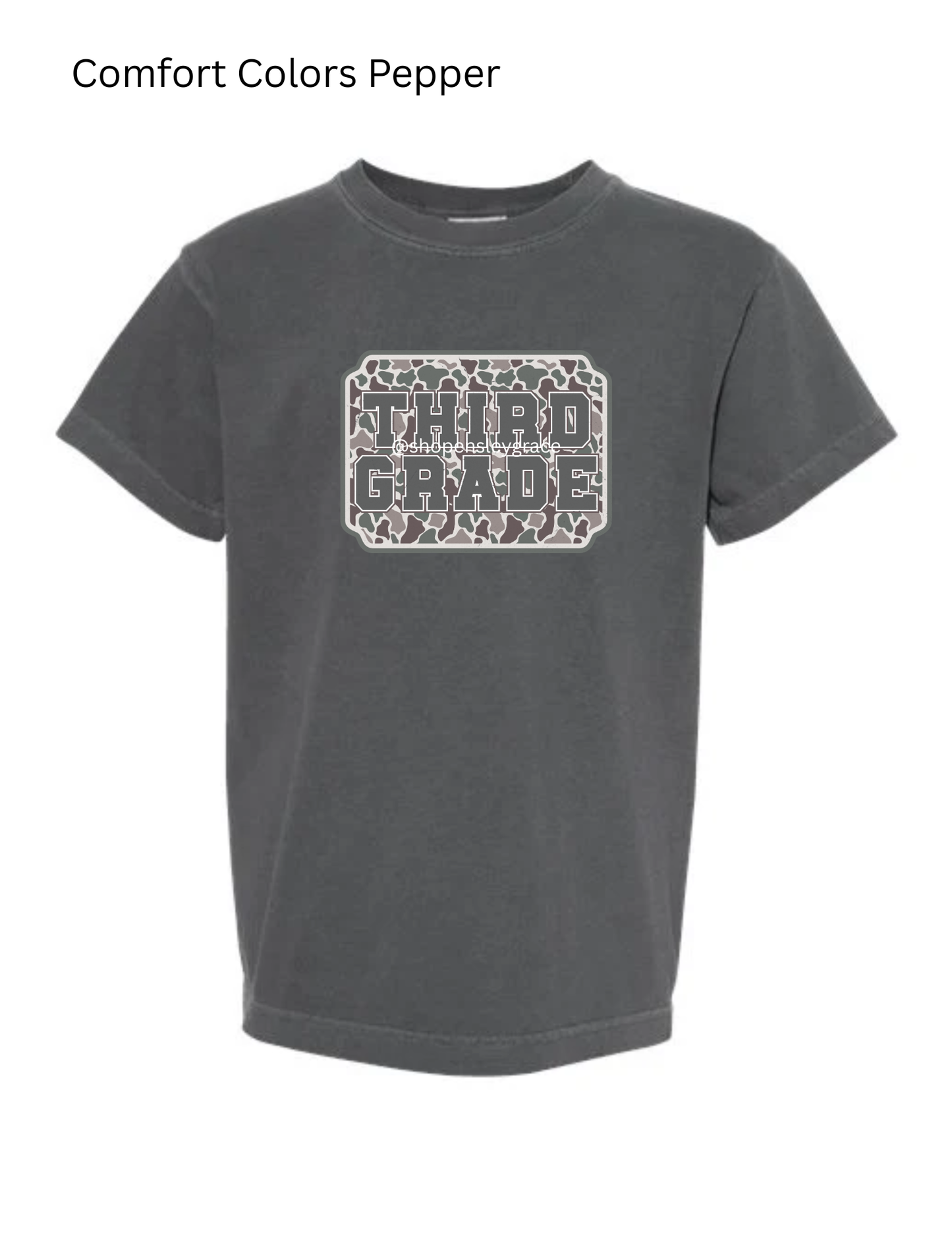 Camo Grade Level Tee