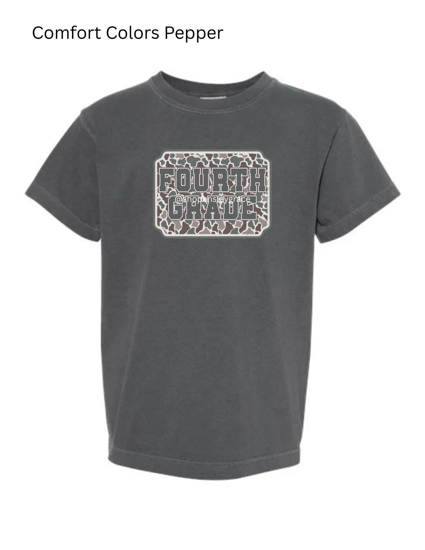 Camo Grade Level Tee