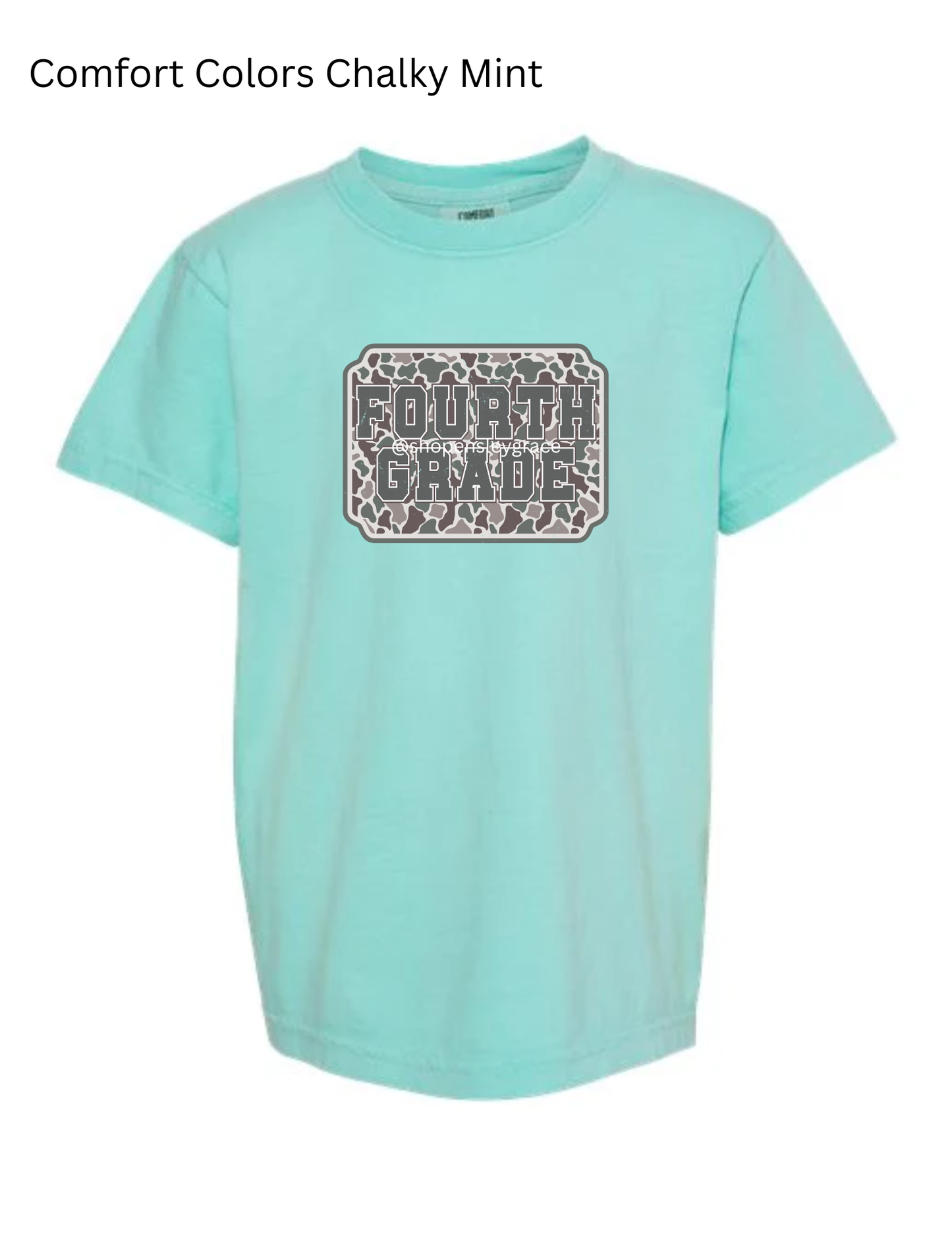 Camo Grade Level Tee