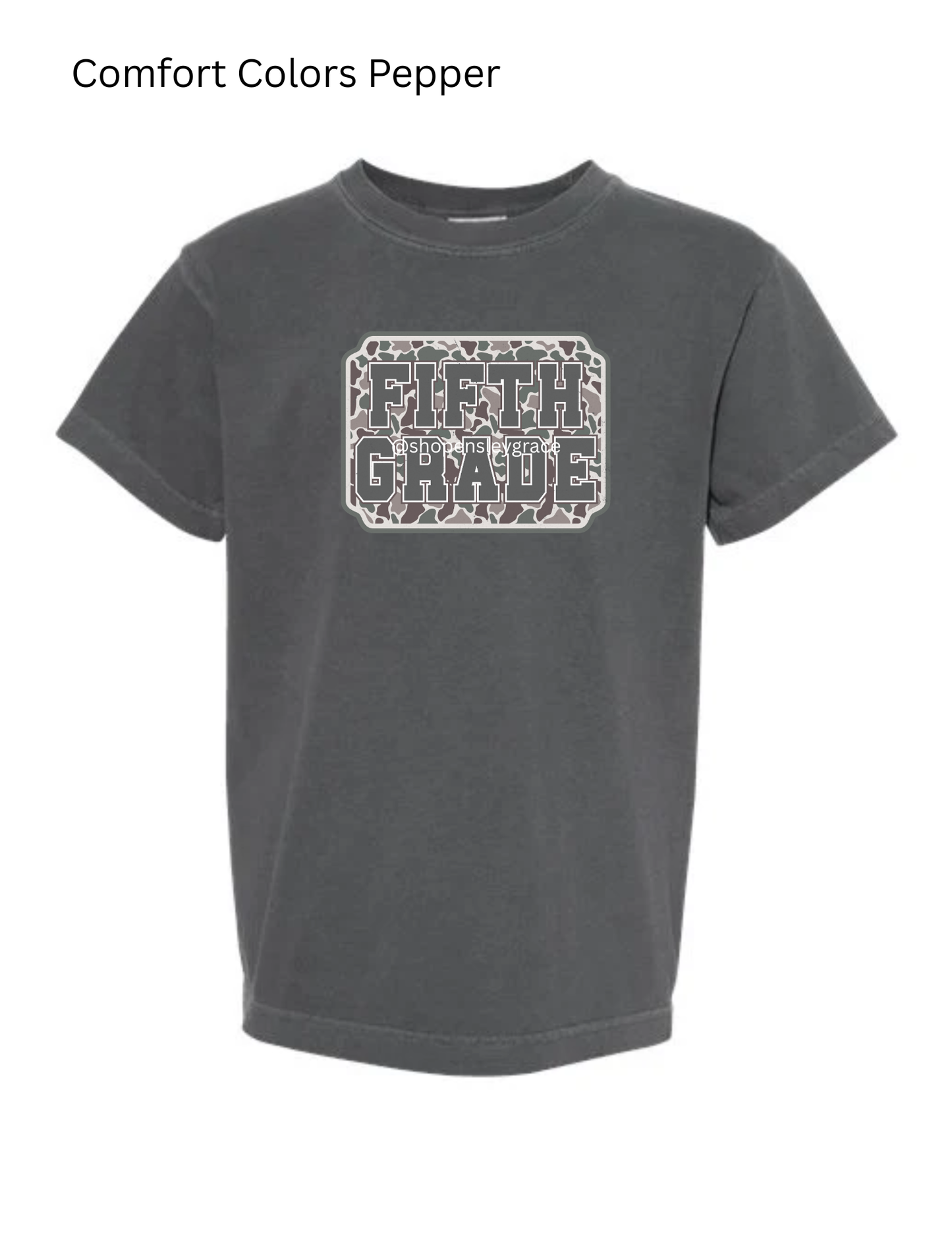 Camo Grade Level Tee