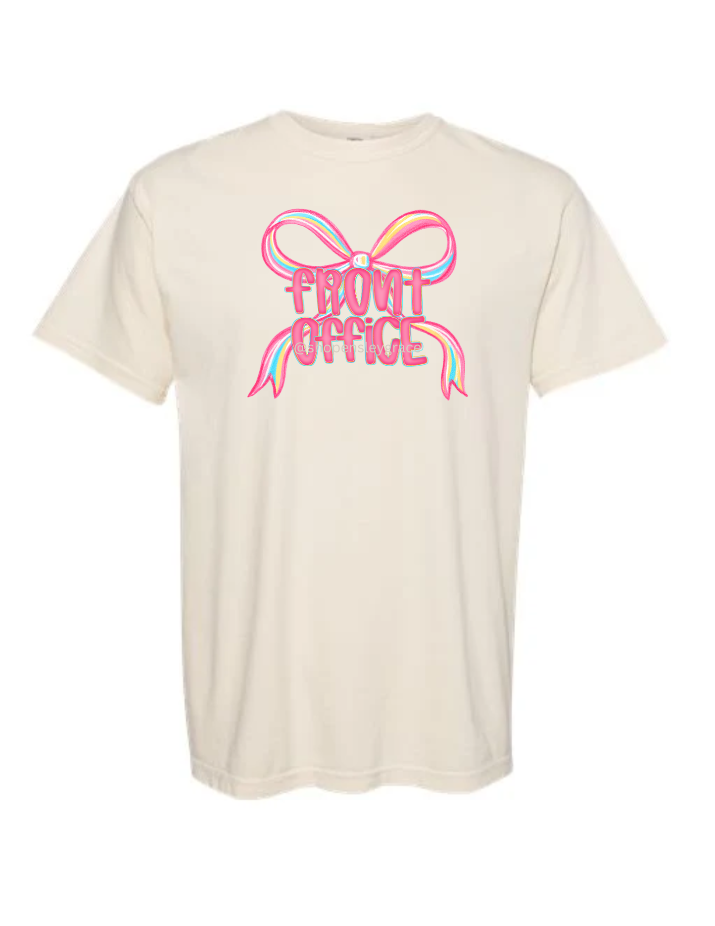 Front Office with Pink Bow