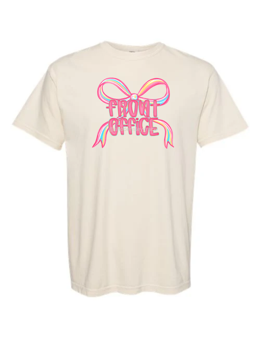 Front Office with Pink Bow