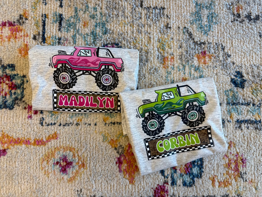 Monster Truck Toddler Tee