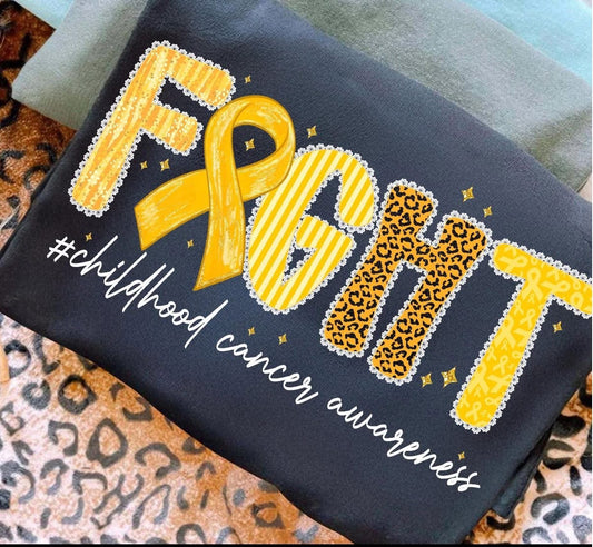 FIGHT Childhood Cancer tee