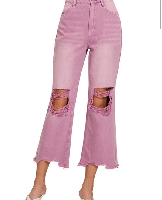 Zenana Distressed Jeans