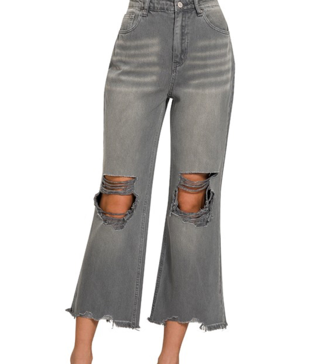 Zenana Distressed Jeans