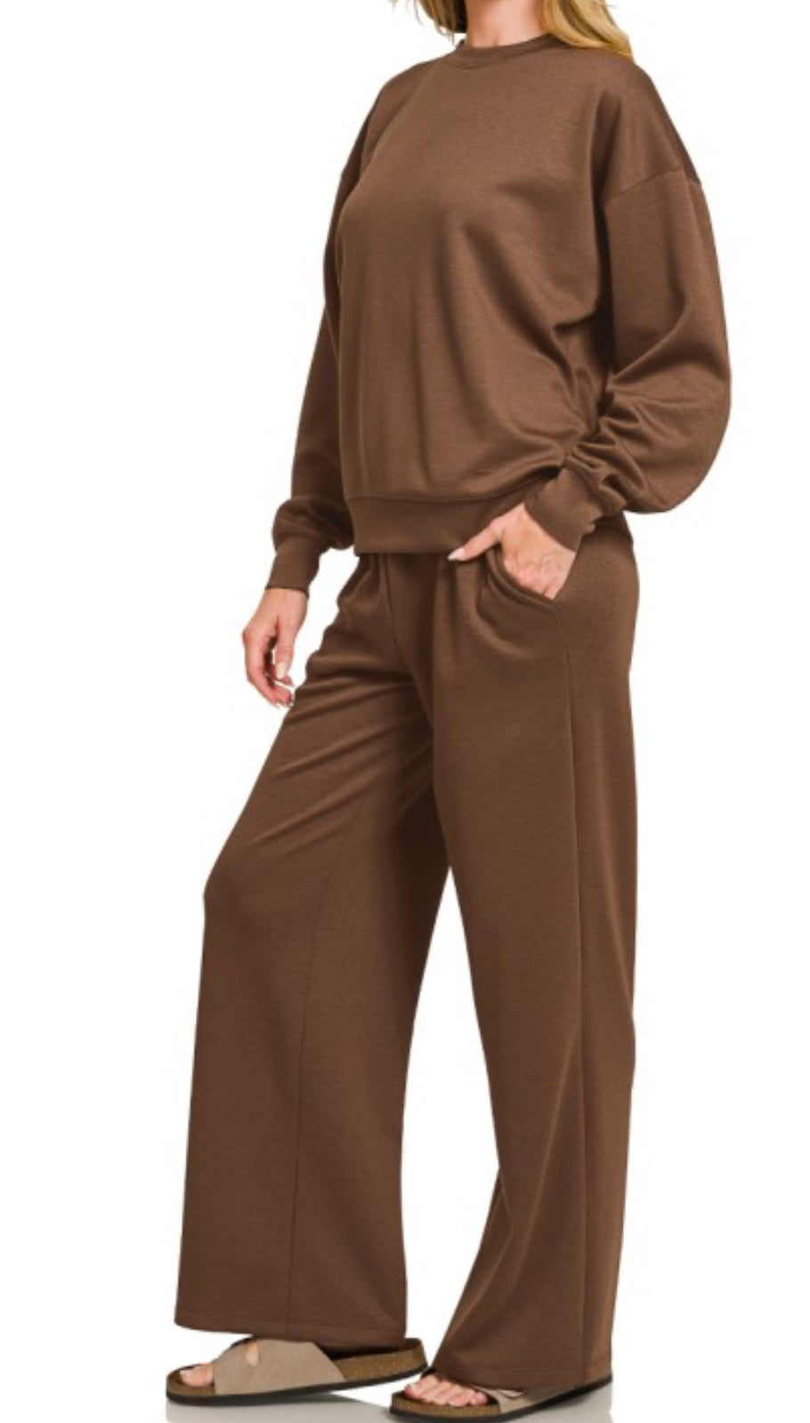 Brown Scuba Lounge Pants
