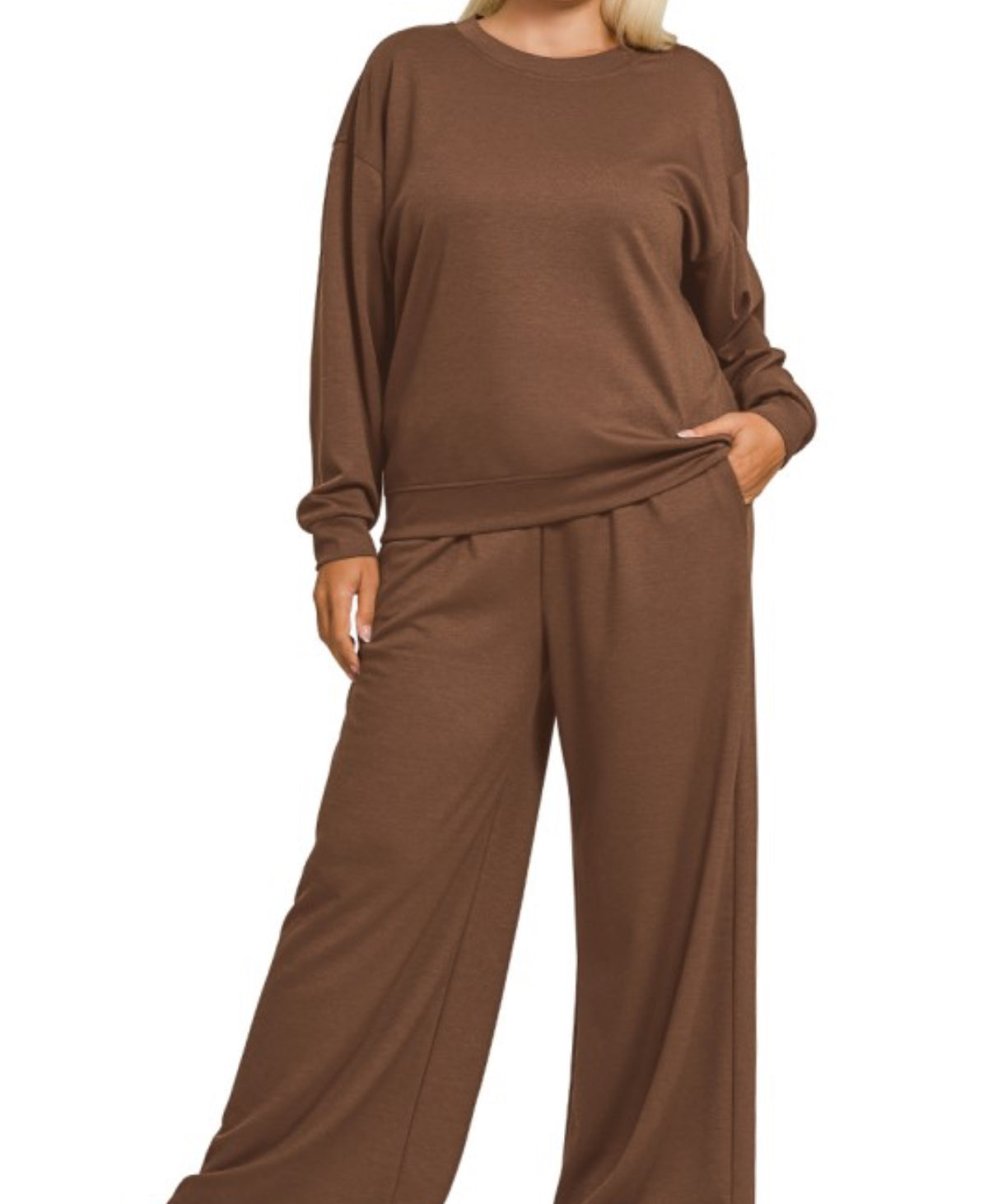Brown Scuba Lounge Pants