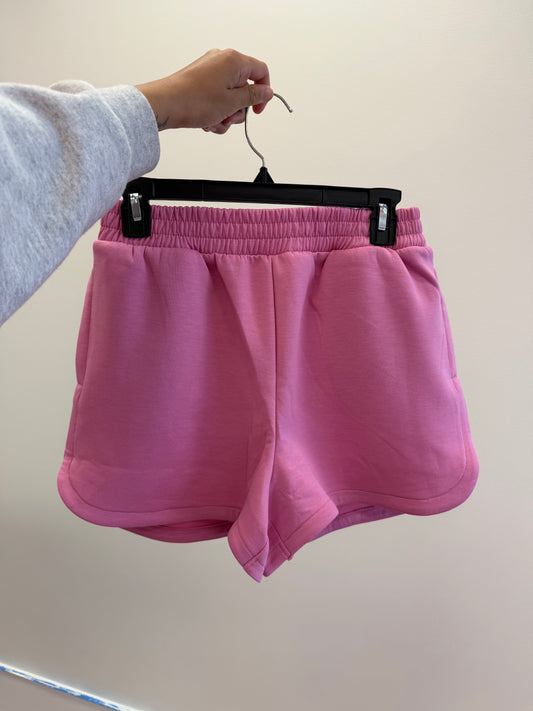 Zenana Elastic Waistband Shorts