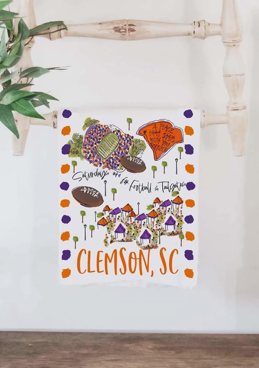 Clemson Tea Towel