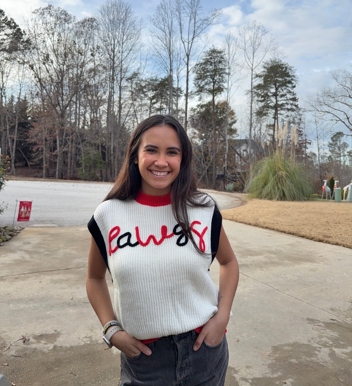 Dawgs Embroidered Sweater