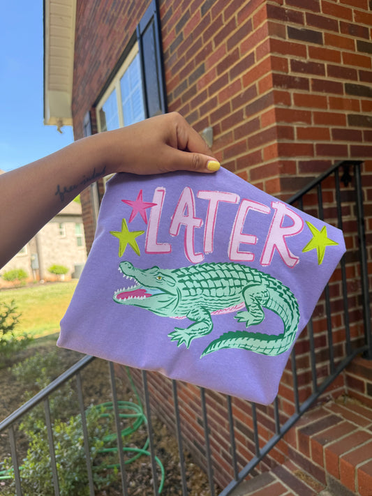 Later Alligator Tee