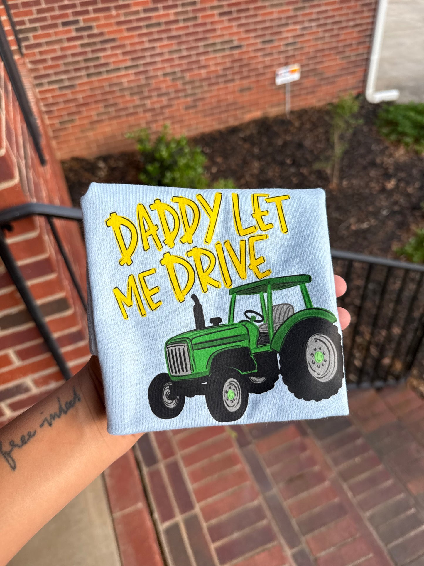 Daddy Let Me Drive Tee