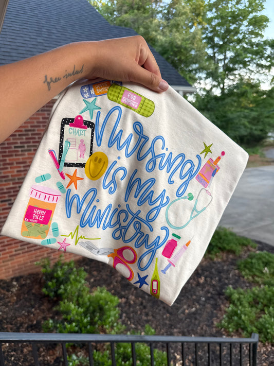 Nursing is My Ministry tee