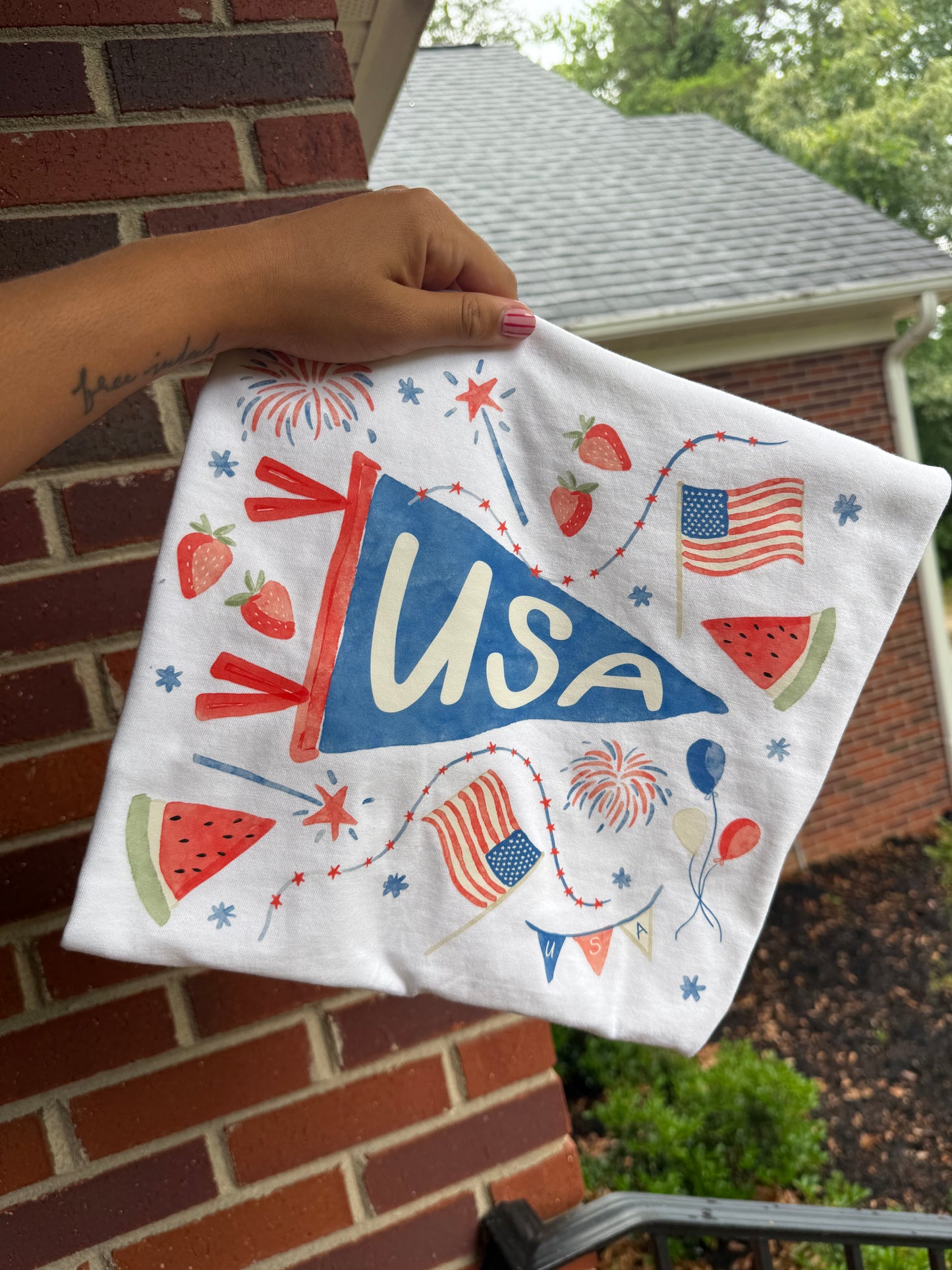 USA Flag Tee