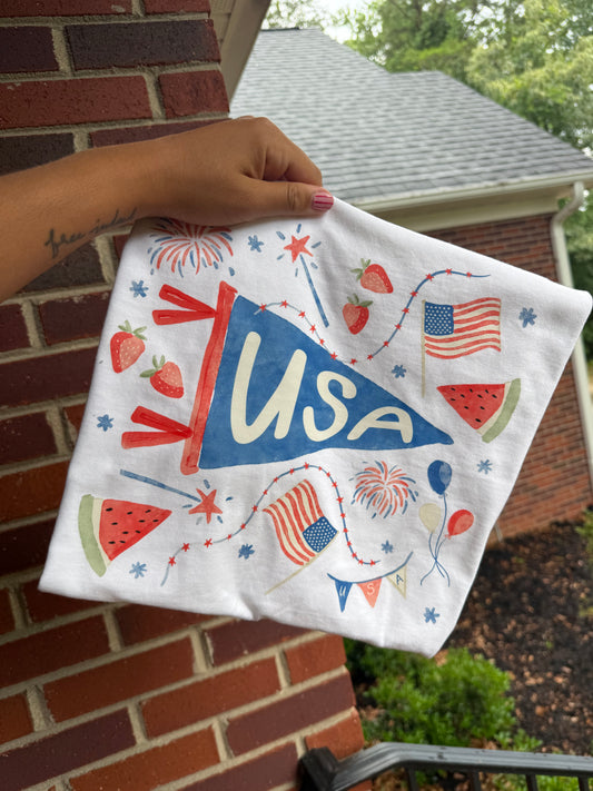 USA Flag Tee