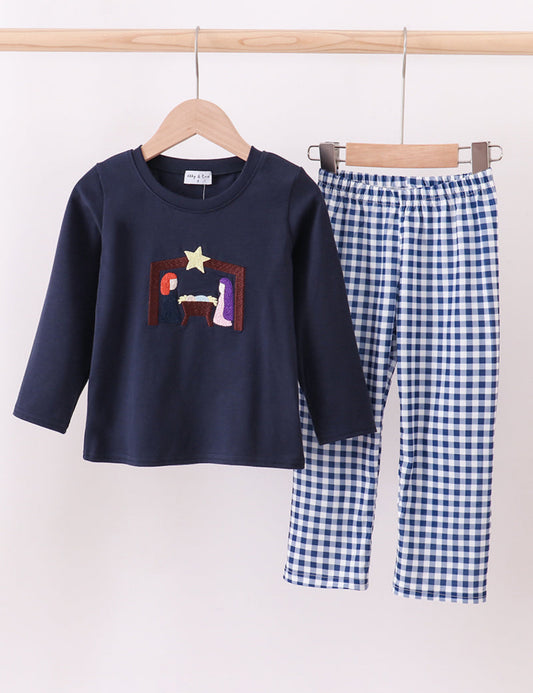 Nativity Boys Pants Set