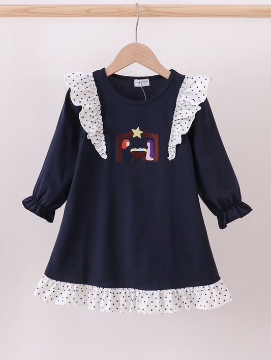 Nativity Ruffle Dress