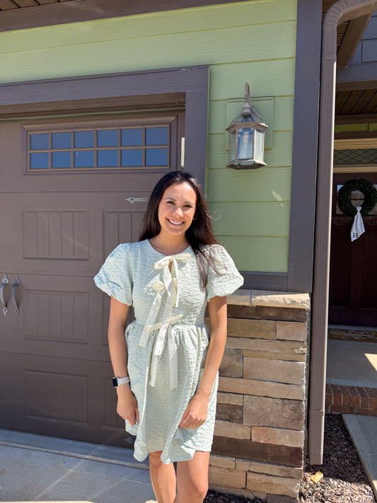 Bow Tie Front Dress